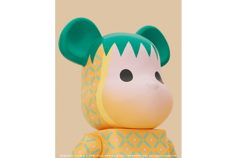 CLOT x Medicom Toy Pink Pineapple BE@RBRICK 最新聯名公仔正式登場