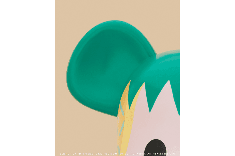 CLOT x Medicom Toy Pink Pineapple BE@RBRICK 最新聯名公仔正式登場