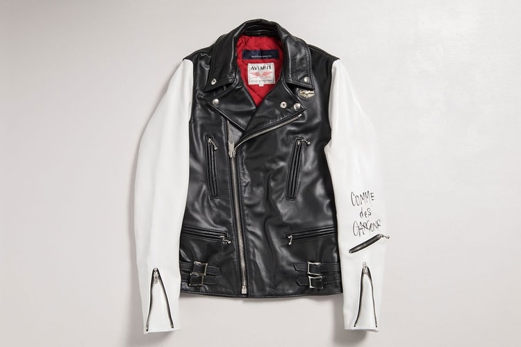 COMME des GARÇONS x Lewis Leathers 聯名皮革夾克正式登場