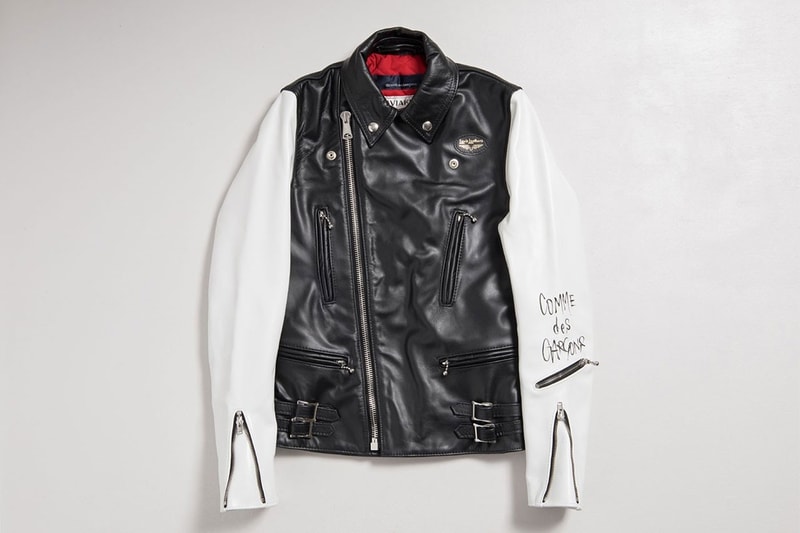 COMME des GARÇONS x Lewis Leathers 聯名皮革夾克正式登場