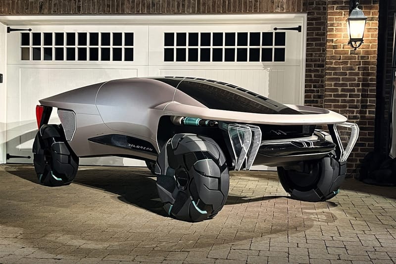 DeLorean 正式推出 Alpha5 Plasmatail、Omega 兩款全新電能概念車