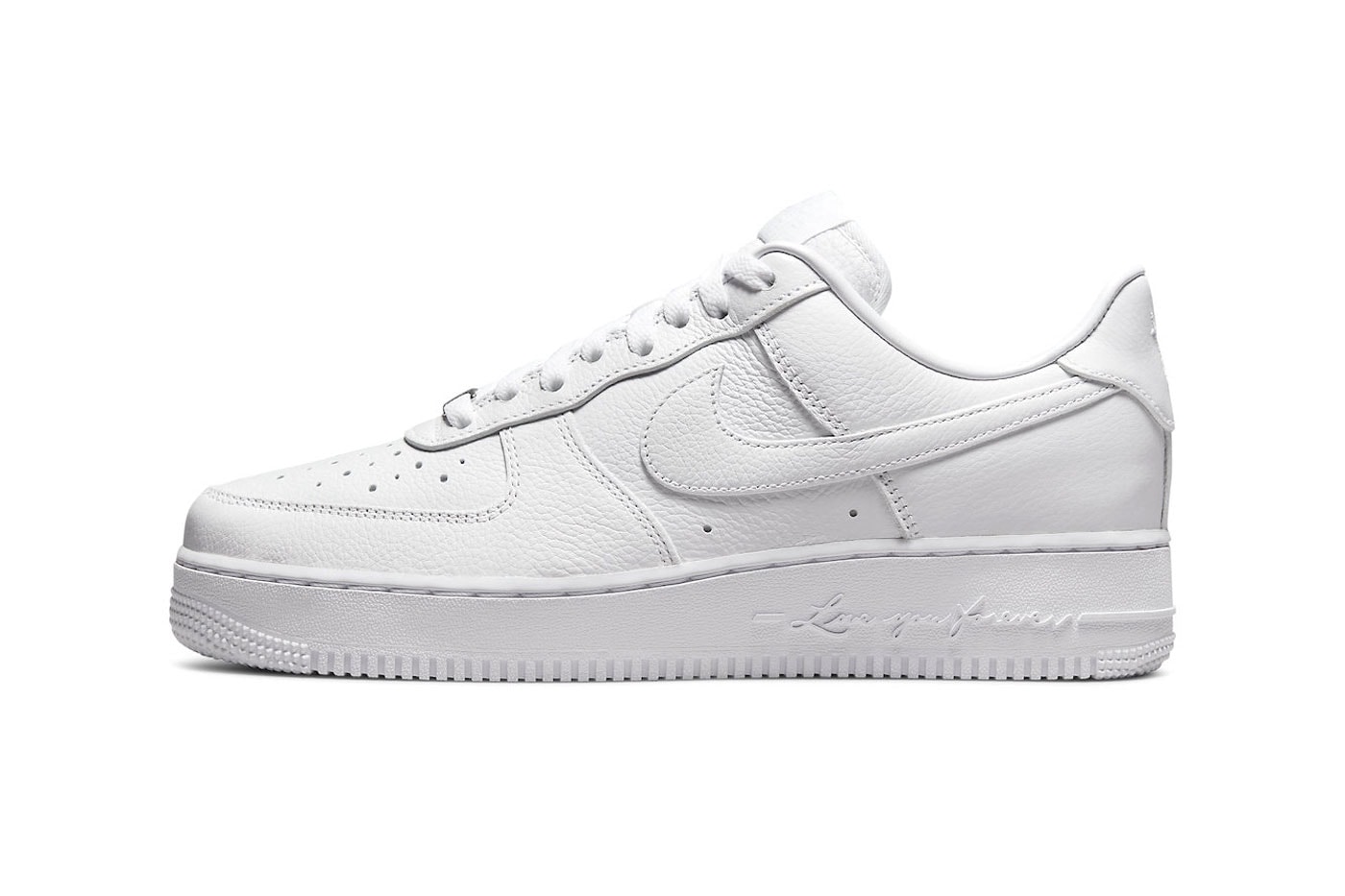 NOCTA x Nike Air Force 1「Certified Lover Boy」官方圖輯正式亮相