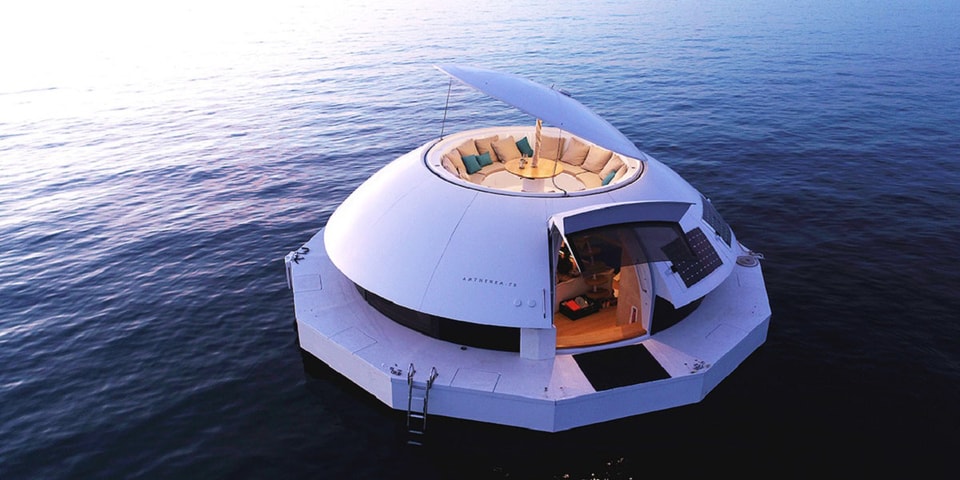 全球首個漂浮旅館艙「Anthénea」正式發佈