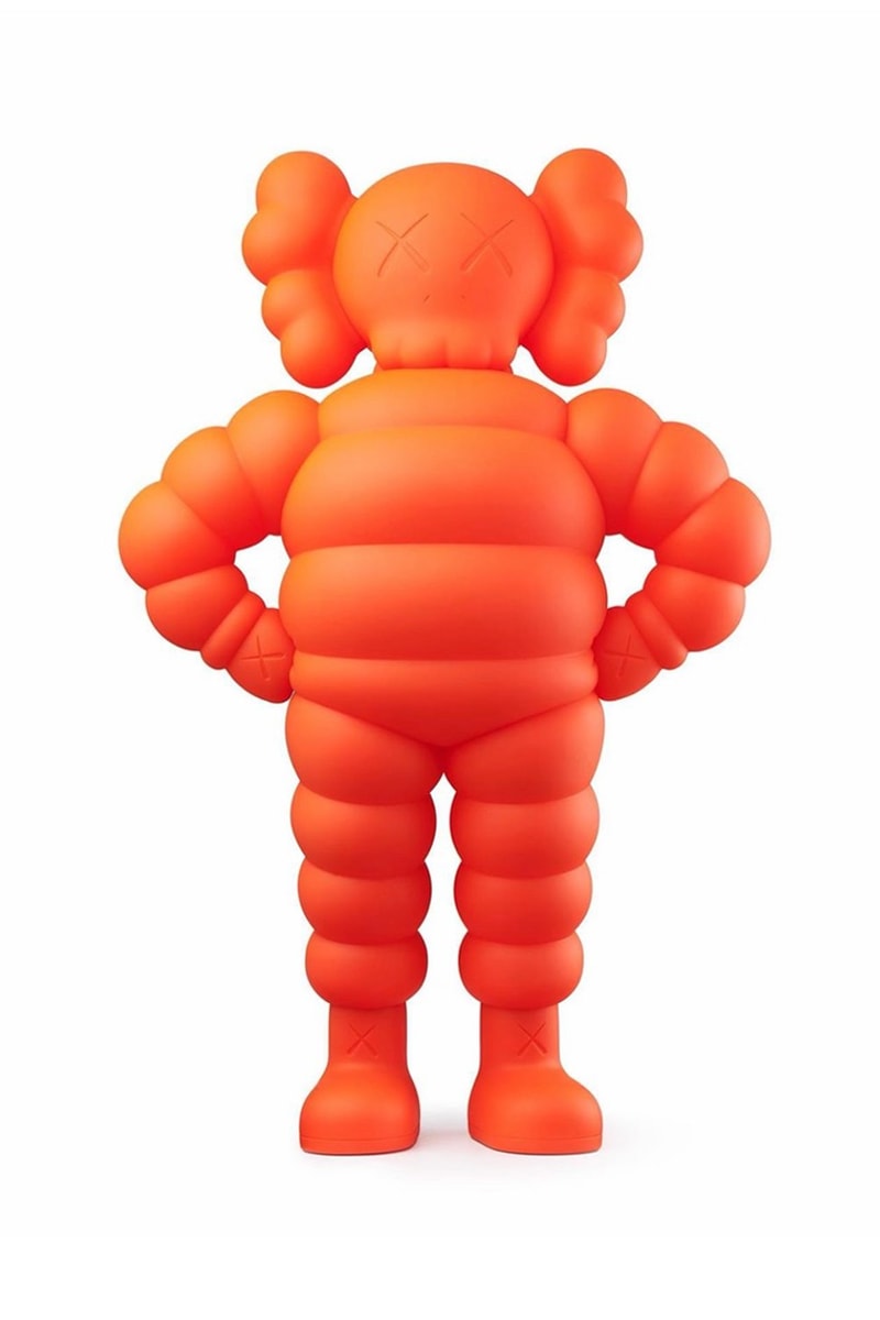 KAWS 人氣搪膠公仔系列「CHUM」重新回歸上架