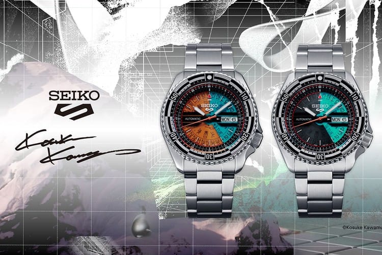 Seiko 5 Sports 攜手河村康輔推出全新聯名系列錶款
