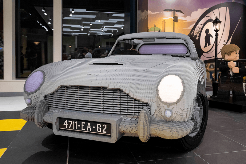 LEGO 實體化 1:1 尺寸經典豪車 Aston Martin DB5