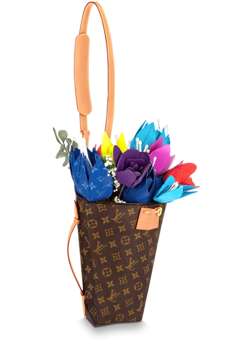 Louis Vuitton 要價 $12,200 美元「花束 Flower Bouquet」手袋正式發售