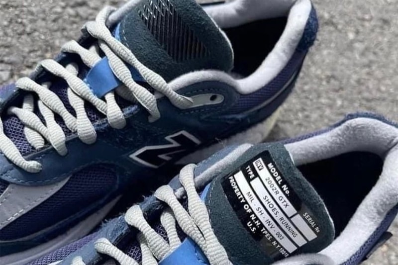 N.HOOLYWOOD x INVINCIBLE x New Balance 2002R GORE-TEX「Navy」聯乘鞋款率先曝光