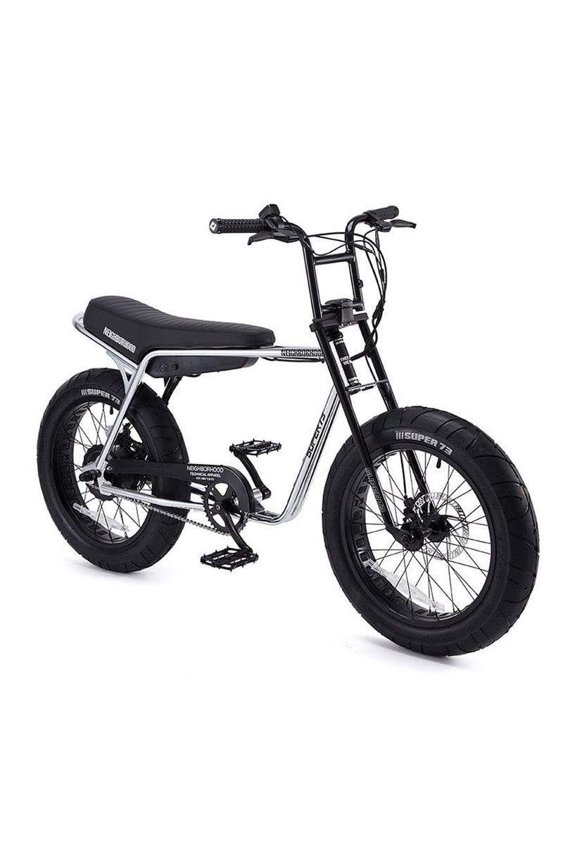 NEIGHBORHOOD x Super73 最新聯名電動自行車發售情報公開