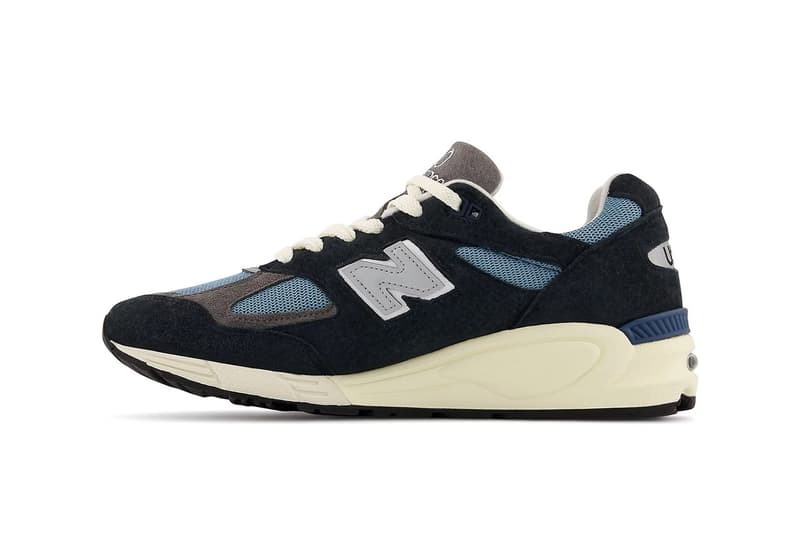 New Balance 990v2 MADE in USA 最新配色「Navy/Castlerock」發佈