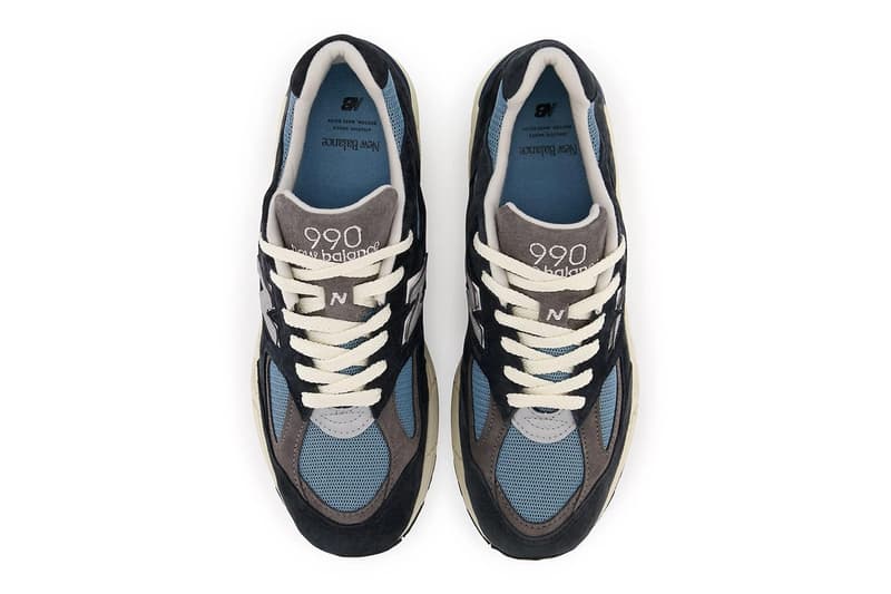 New Balance 990v2 MADE in USA 最新配色「Navy/Castlerock」發佈