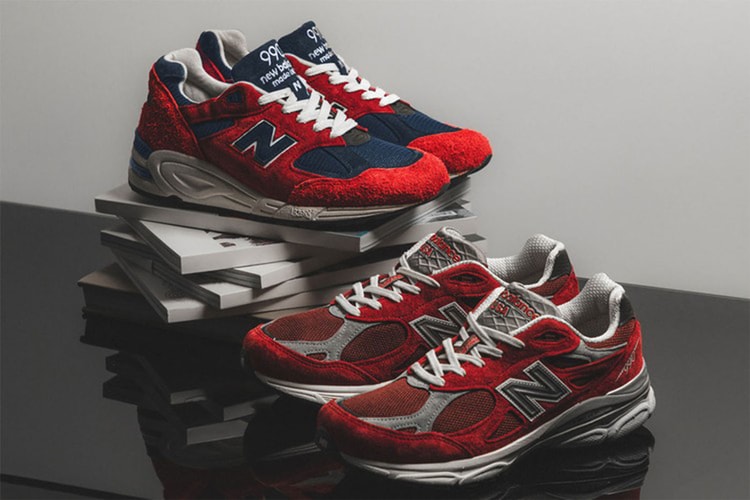 獨家近賞 New Balance 990v3 MADE in USA「Scarlet」、 990v2「Chrysanthemum」
