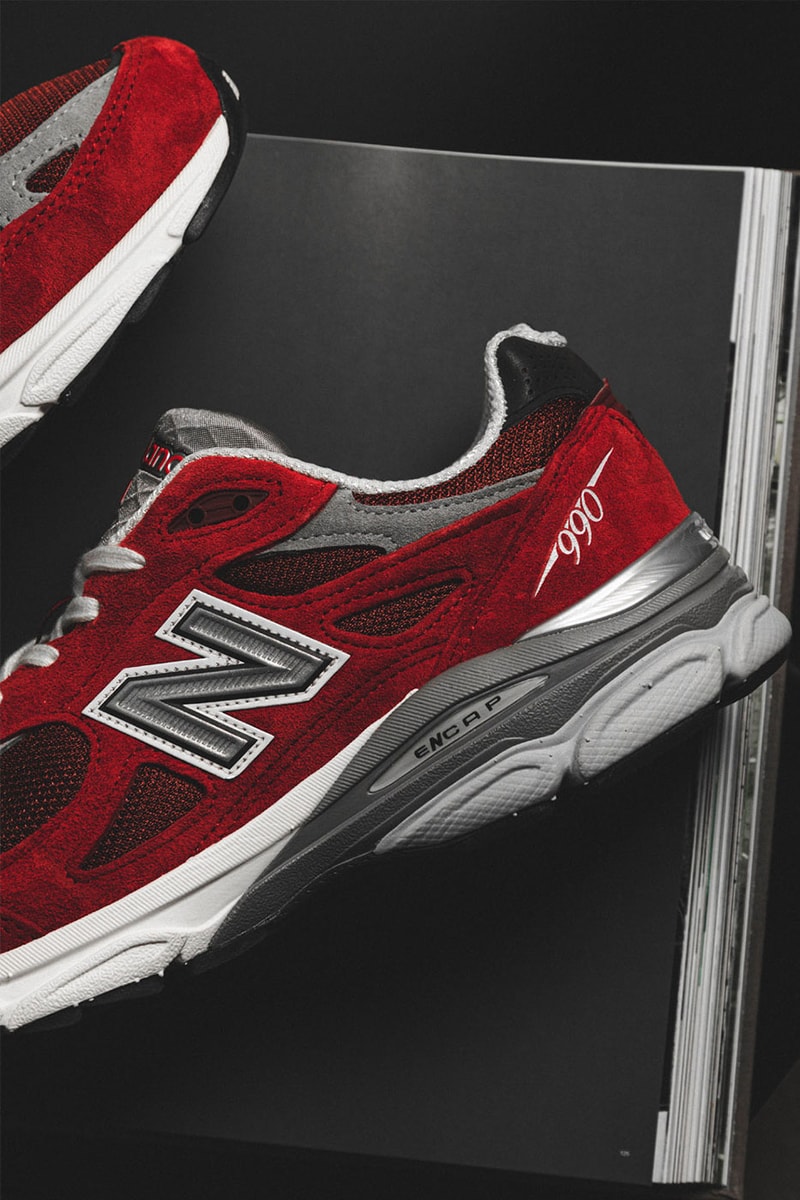獨家近賞 New Balance 990v3 MADE in USA「Scarlet」、 990v2「Chrysanthemum」