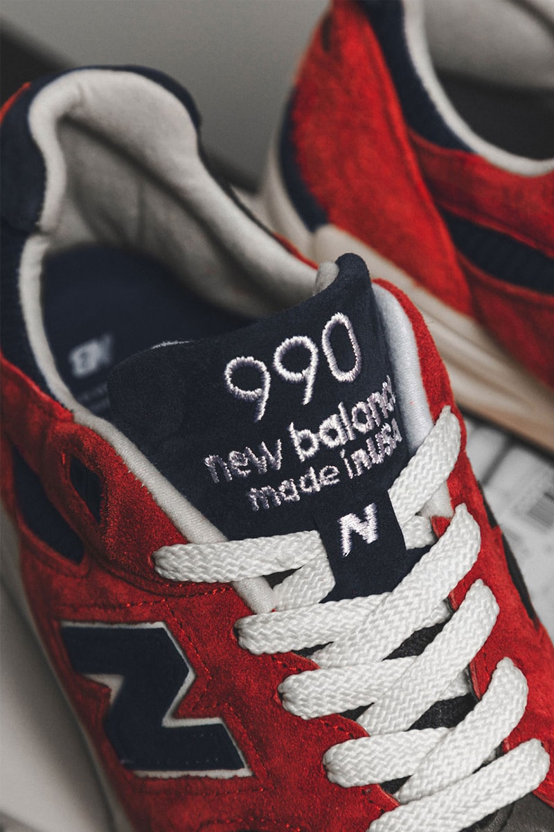 獨家近賞 New Balance 990v3 MADE in USA「Scarlet」、 990v2「Chrysanthemum」