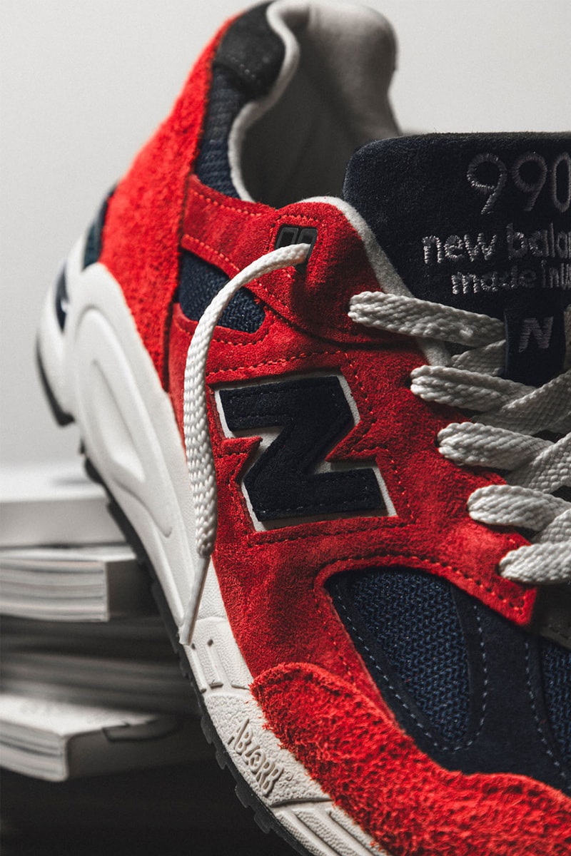獨家近賞 New Balance 990v3 MADE in USA「Scarlet」、 990v2「Chrysanthemum」