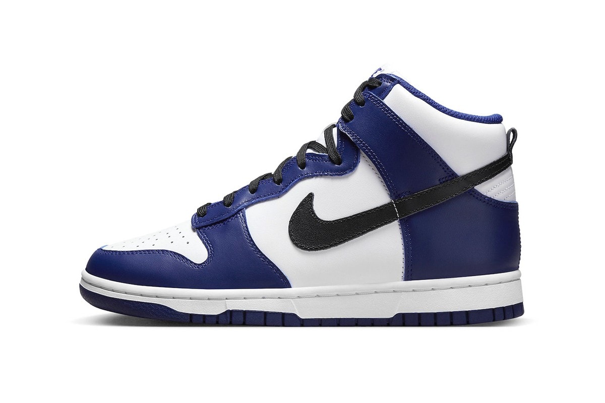 Nike Dunk High 最新藍白配色鞋款正式登場