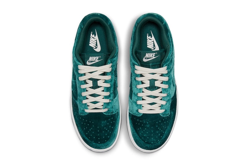Nike Dunk Low 最新造型「Green Velvet」官方圖輯率先亮相