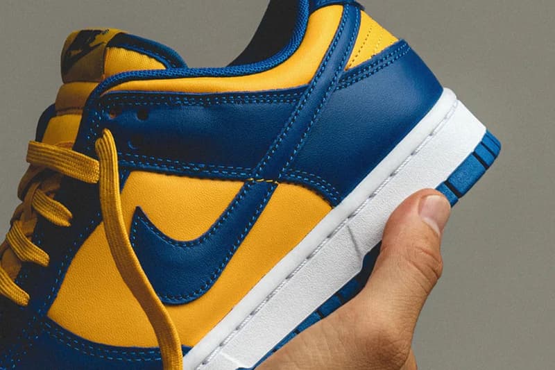 Nike Dunk Low 最新配色「UCLA」正式登場