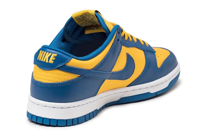 Nike Dunk Low 最新配色「UCLA」正式登場