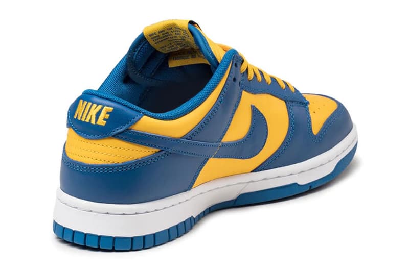 Nike Dunk Low 最新配色「UCLA」正式登場