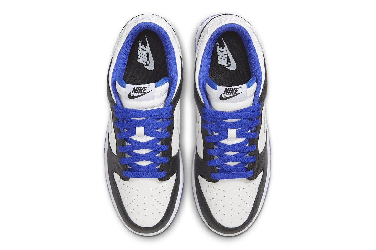 Nike Dunk Low 最新黑白藍配色鞋款正式登場