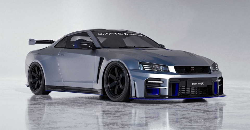 藝術家打造 Nissan Skyline GT-R 全新 R36 世代概念車型