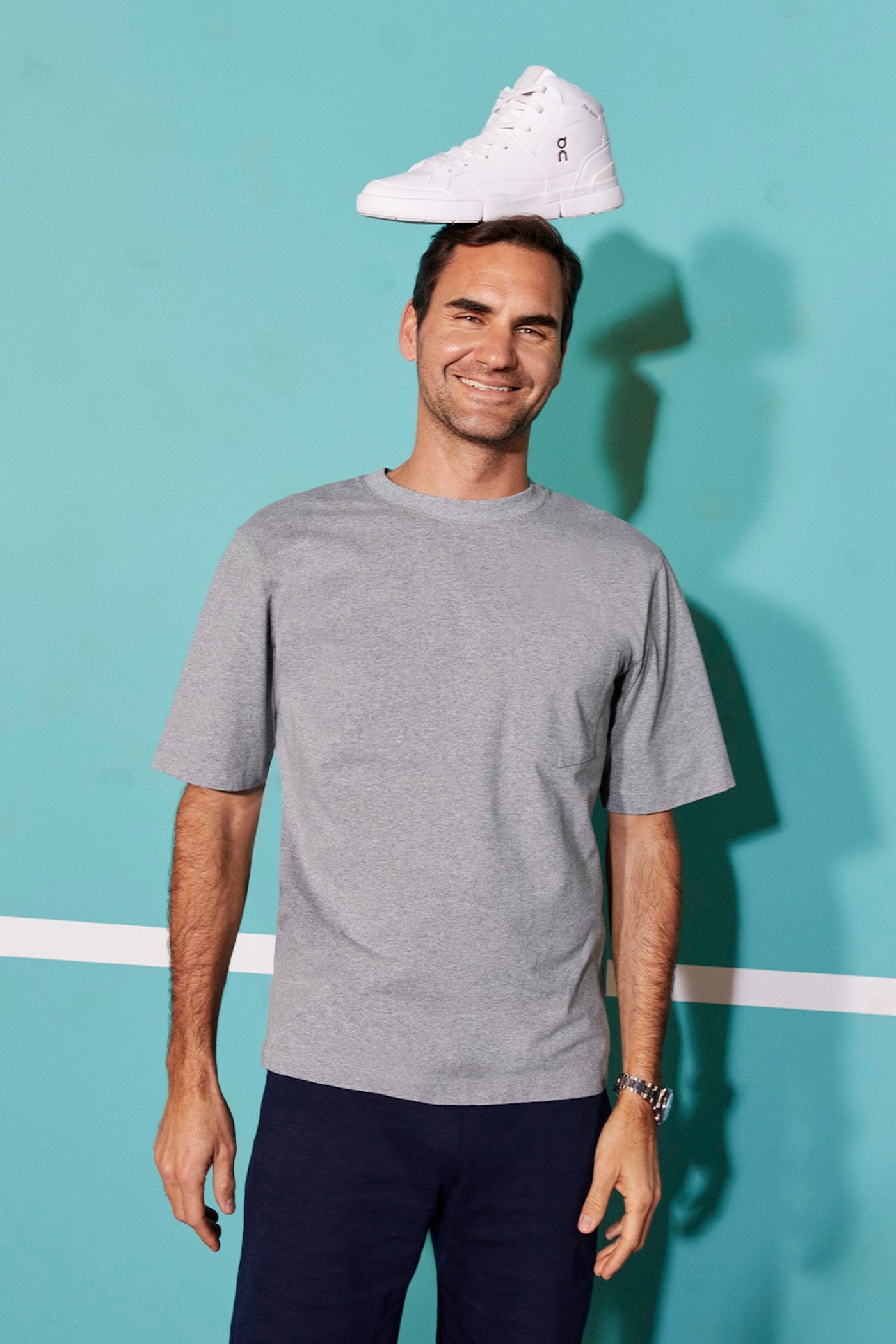 On 攜手 Roger Federer 推出全新 THE ROGER Clubhouse Mid