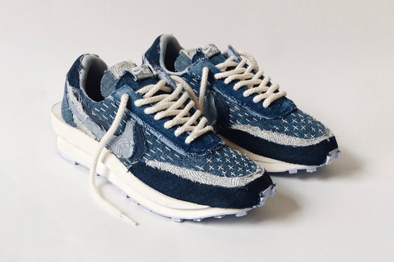 sacai x Nike LDWaffle「Boro」刺子繡話題定製鞋款製作過程公開