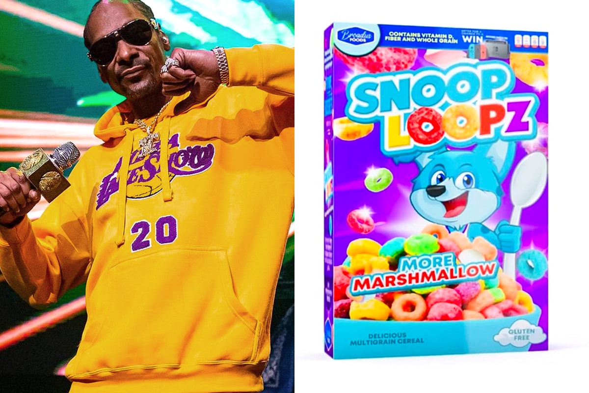 Snoop Dogg 宣佈推出穀物麥片品牌「Snoop Loopz」