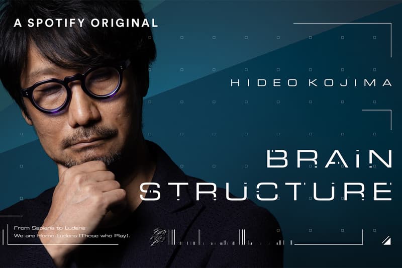 小島秀夫宣佈攜手 Spotify 推出 Podcast「Hideo Kojima presents Brain Structure」