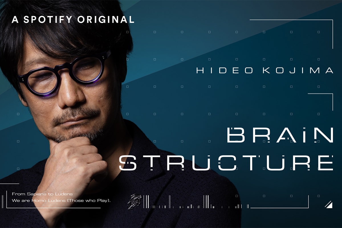 小島秀夫宣佈攜手 Spotify 推出 Podcast「Hideo Kojima presents Brain Structure」