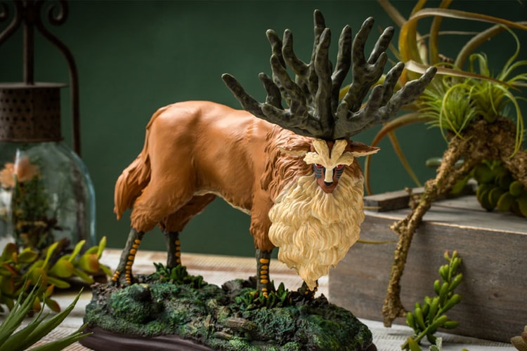 吉卜力工作室推出《魔法公主》25 周年「山獸神」紀念雕塑模型