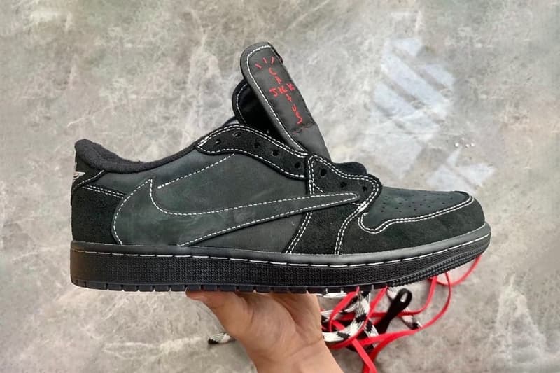 率先近賞 Travis Scott x Air Jordan 1 Low 最新聯名配色「Black Phantom」