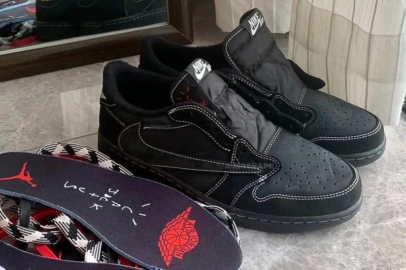 率先近賞 Travis Scott x Air Jordan 1 Low 最新聯名配色「Black Phantom」