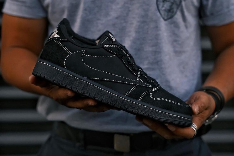 Travis Scott x Air Jordan 1 Low OG「Black Phantom」聯乘鞋款清晰圖輯發佈