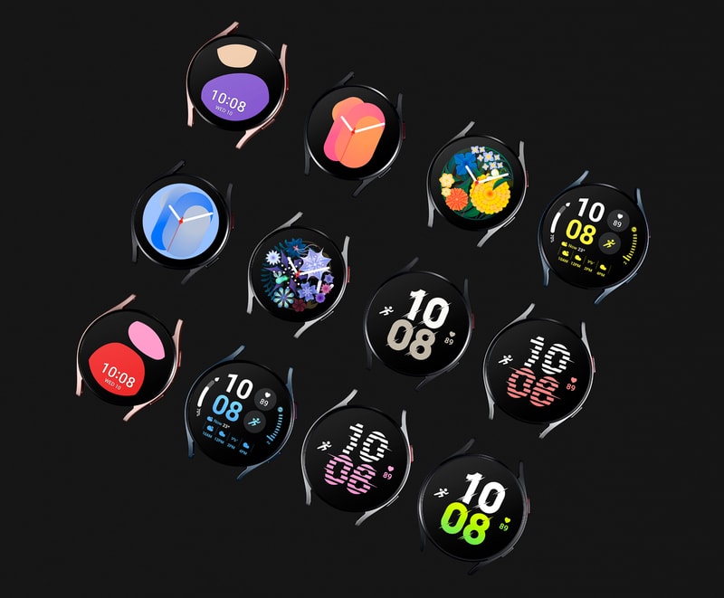 Samsung Galaxy Watch5 系列結合時尚感與功能性