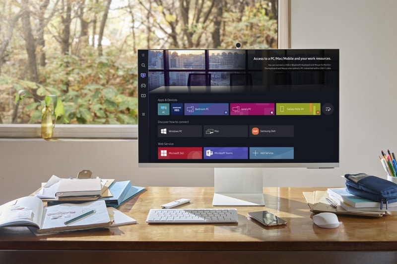粉色控必備時尚單品，Samsung Smart Monitor M8 推出 4 款時尚粉色系 