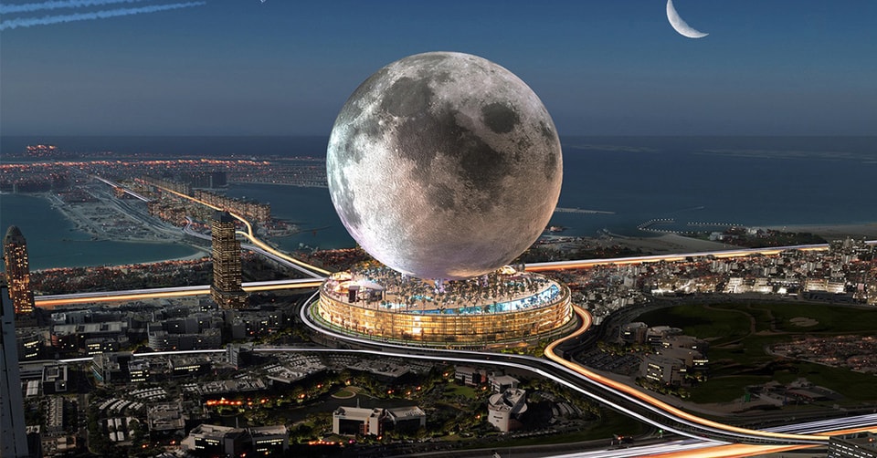杜拜即將建造預算 $50 億美元「月球」造型度假村