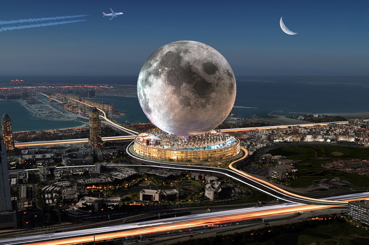 杜拜即將建造預算 $50 億美元「月球」造型渡假村