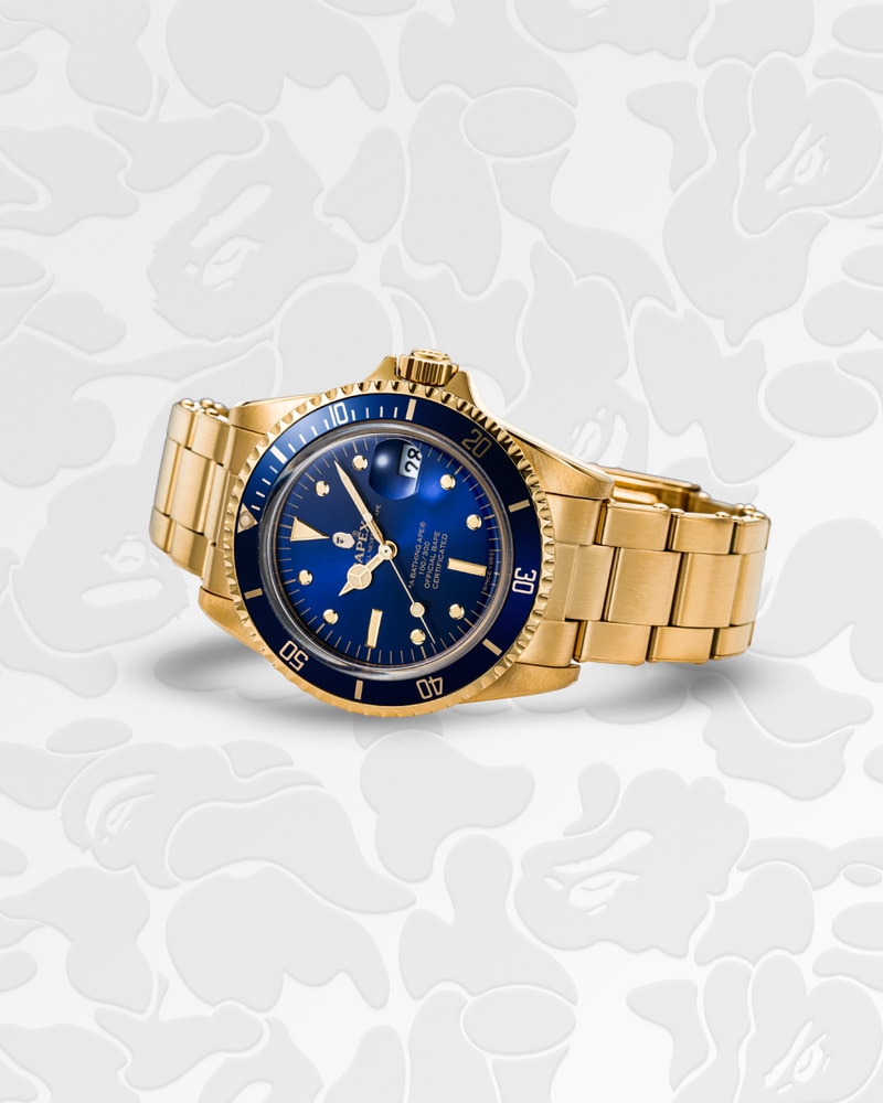 A BATHING APE® 全新 TYPE 1 BAPEX 系列錶款發佈