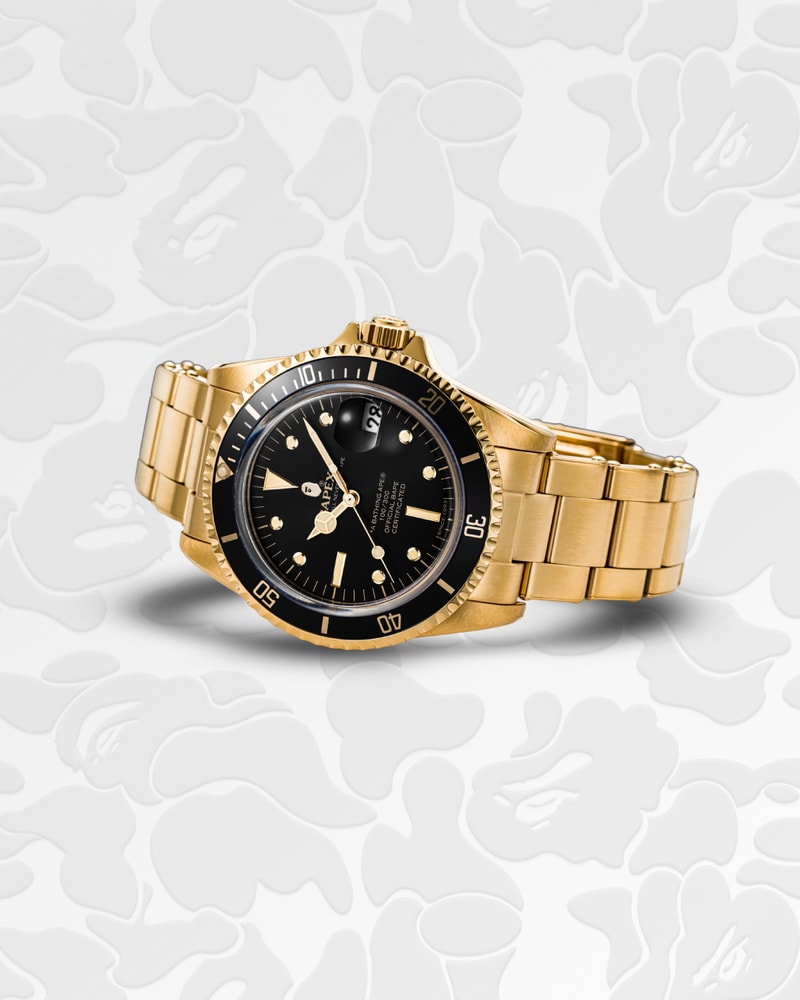 A BATHING APE® 全新 TYPE 1 BAPEX 系列錶款發佈