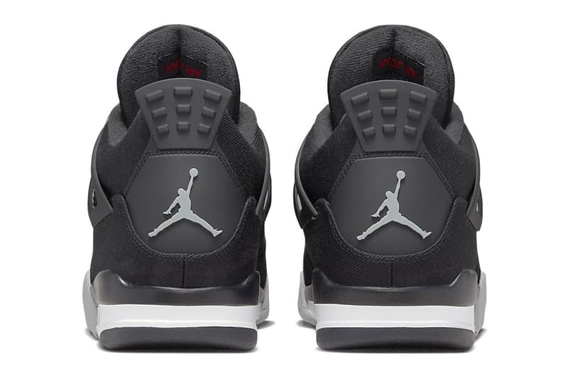 Air Jordan 4 最新配色「Black Canvas」發售日期正式公開