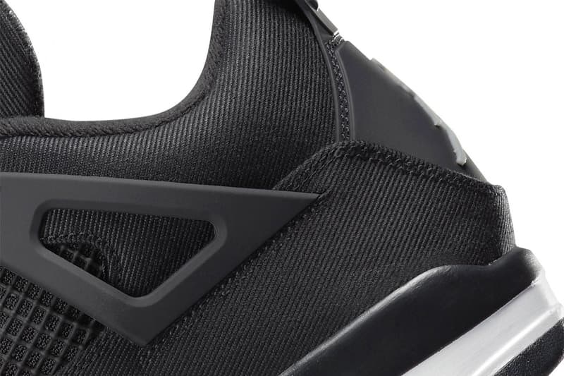 Air Jordan 4 最新配色「Black Canvas」發售日期正式公開