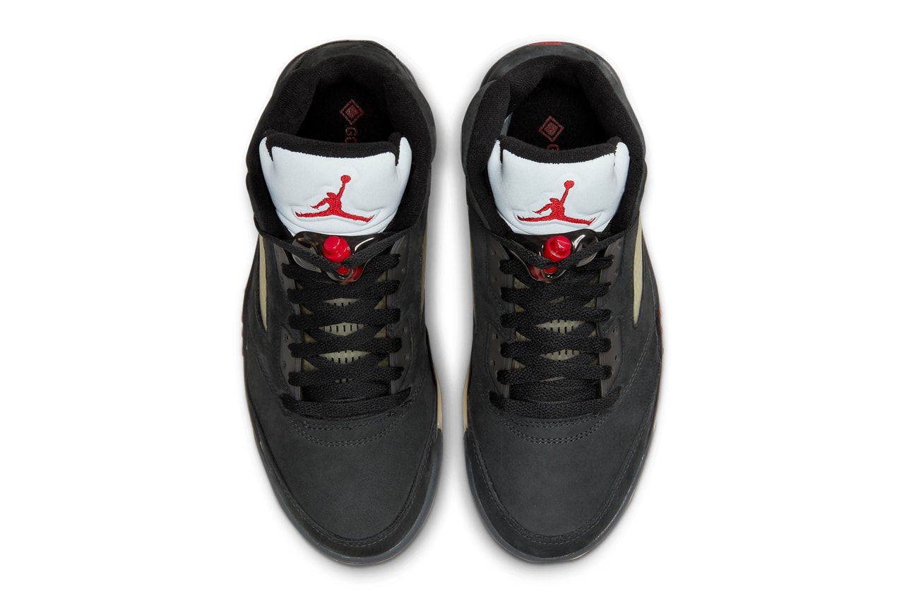 Air Jordan 5 GORE-TEX「Off-Noir」官方圖輯正式發佈