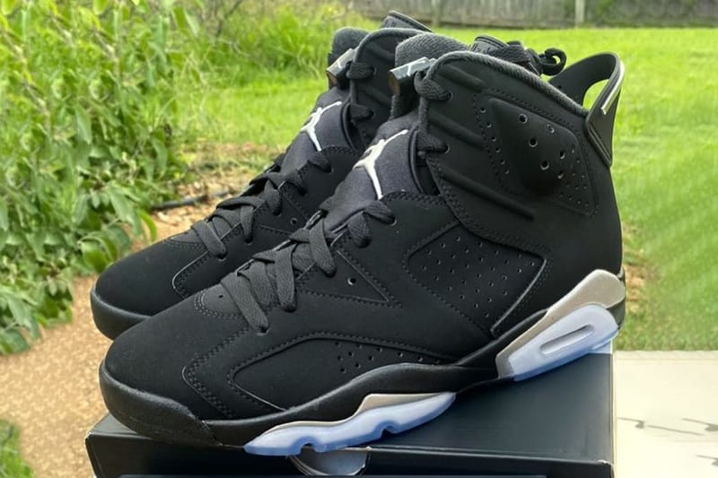 率先預覽 Air Jordan 6 最新配色「Black/Metallic Silver」