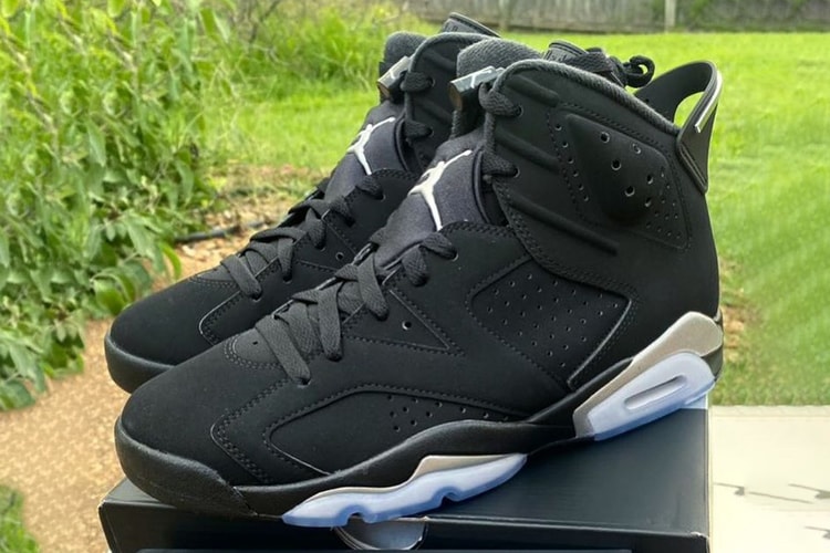 率先預覽 Air Jordan 6 最新配色「Black/Metallic Silver」