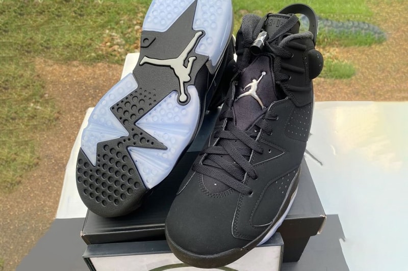 率先預覽 Air Jordan 6 最新配色「Black/Metallic Silver」