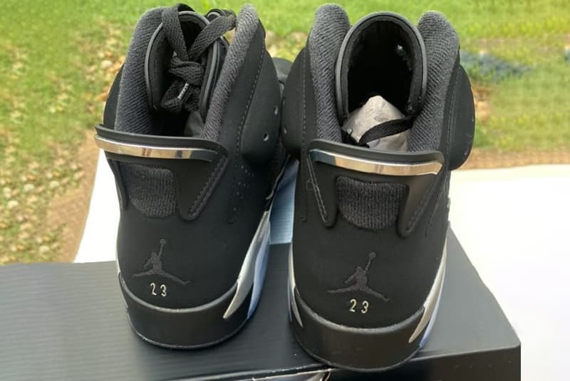 率先預覽 Air Jordan 6 最新配色「Black/Metallic Silver」