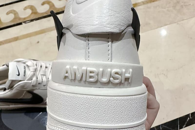 Yoon Ahn 率先曝光 AMBUSH x Nike Air Force 1 全新聯名鞋款