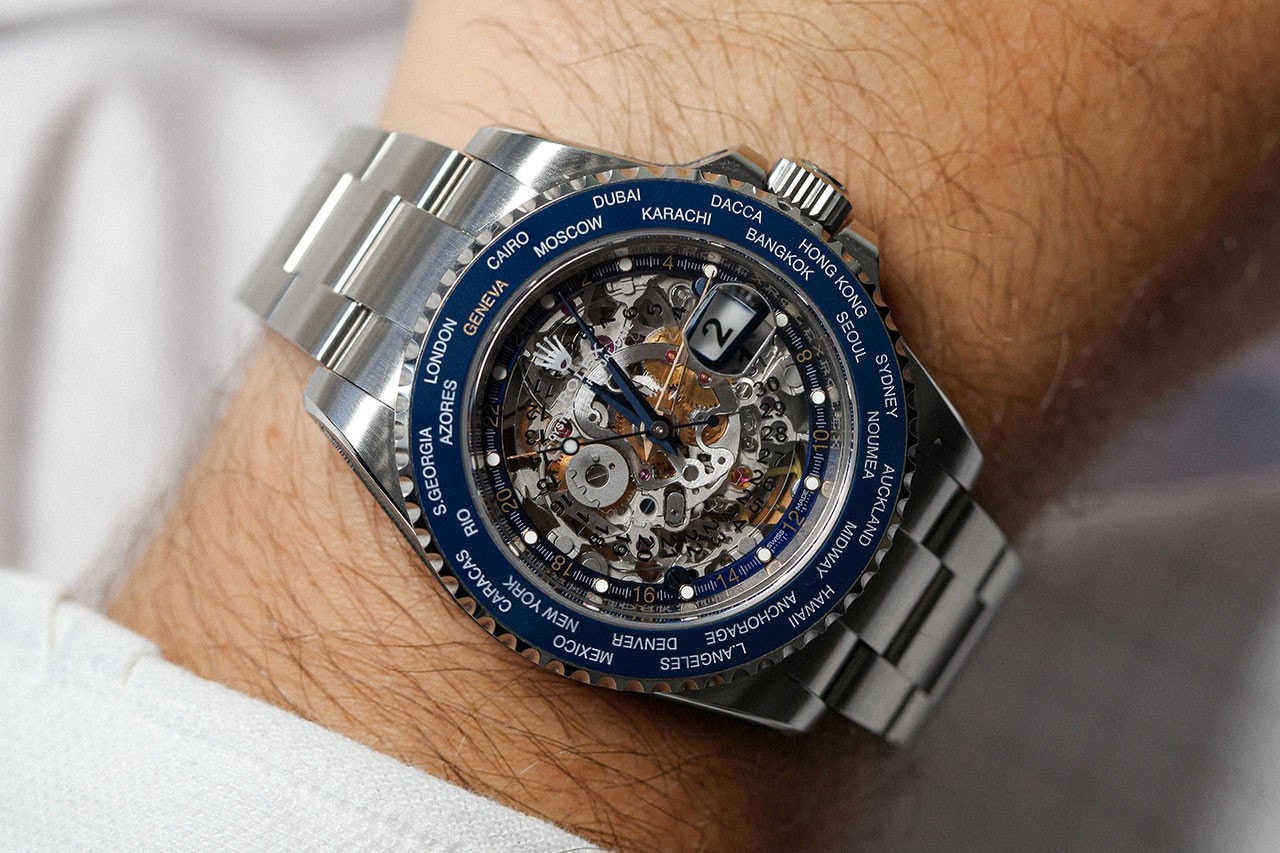 Artisans de Genève 打造全新 Rolex GMT-Master II 鏤空定製錶款